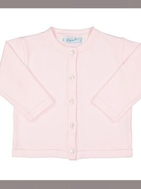 Feltman Brothers Classic Knit Cardigan Pink sz 0-3 M